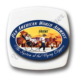 Pan American World Airways Orient Vintage Magnets