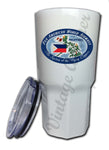 Pan Am Vintage Philippines Bag Sticker Tumbler