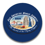 Pan American World Airways USA Vintage Magnets