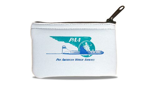 Pan American World Airways Bag Sticker Rectangular Coin Purse