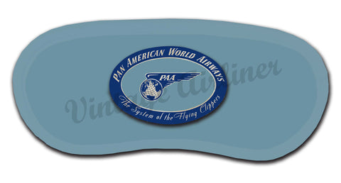 Pan Am 1930's Vintage Bag Sticker Sleep Mask