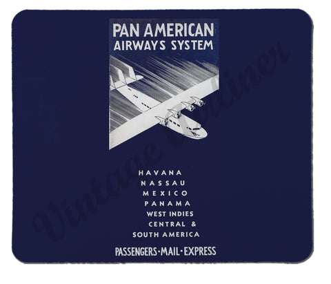 Pan American Airways System Mousepad