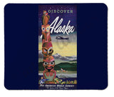 Pan American Airways Discover Alaska System Mousepad