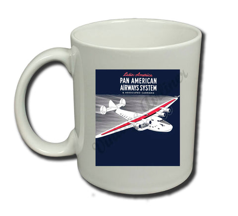 Pan American Airway System Vintage Coffee Mug