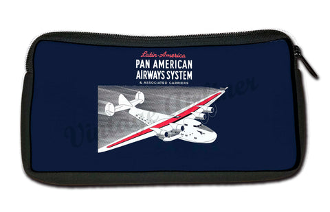Pan American Airway System Vintage Travel Pouch
