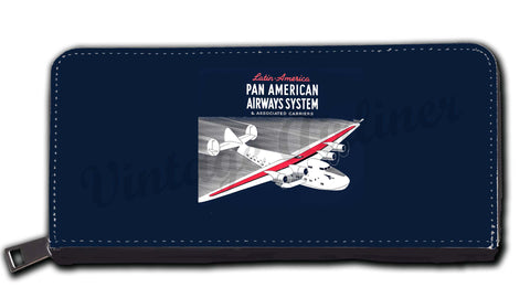 Pan American Airway System Vintage Wallet