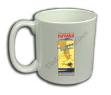 Pan American Airway Air-Way To Havana Vintage Coffee Mug