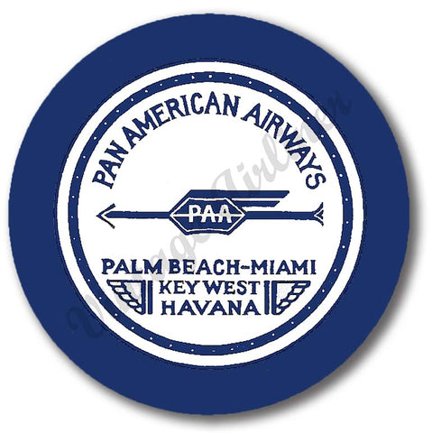 Pan American Airways Vintage Magnets