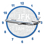 Pan Am DC10 Wall Clock