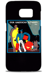 Pan American World Airways 1950's Vintage Bag Sticker Phone Case