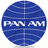 Pan Am Classic Globe Logo Coaster