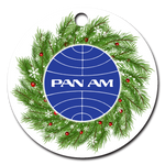 Pan Am Logo Ornaments