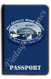 Pan Am Vintage Australia Bag Sticker Passport Case