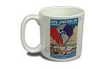 Pan American World Airways Vintage System Bag Sticker  Coffee Mug