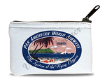 Pan American World Airways Hawaii Bag Sticker Rectangular Coin Purse