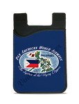 Pan American World Airways Philippines Vintage Bag Sticker Card Caddy