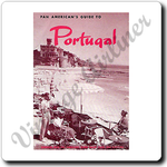 Pan Am's Guide To Portugal Timetable Cover Square Coaster