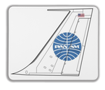 Pan Am Livery Airplane Tail Mousepad