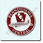 Pennsylvania Central Airlines Vintage Coaster