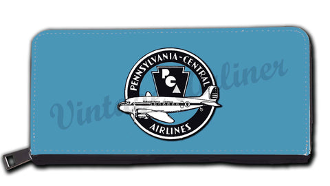 Pennsylvania Central Airlines Vintage Wallet