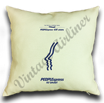 People's Express Linen Pillow Case Cover