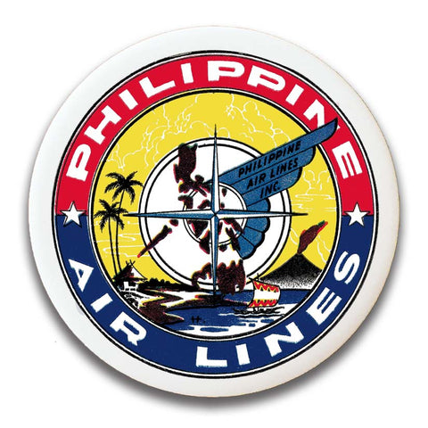 Philippine Air Lines 1950's Vintage Magnets