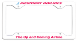 Piedmont Airlines - The Up and Coming Airline - License Plate Frame