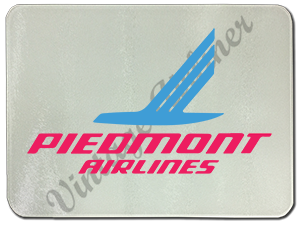 Piedmont Airlines Logo Glass Cutting Board