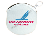 Piedmont Airlines Logo Round Coin Purse