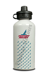 Piedmont Airlines Speedbird Timetable Aluminum Water Bottle