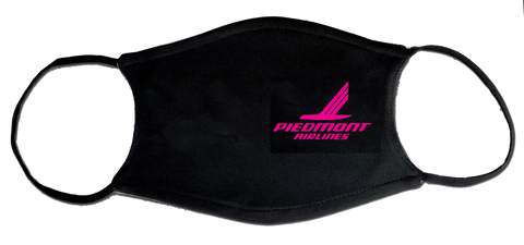 Piedmont Airlines Pink Logo Face Mask