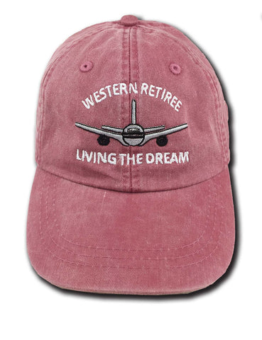 Western Retiree Pink Cap