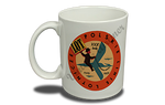 LOT Polish Airlines 1940's Vintage Bag Sticker  Coffee Mug