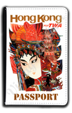 TWA Hong Kong Travel Poster Passport Case
