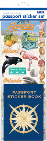 PASSPORT STICKER SET-FLORIDA #2 (**)