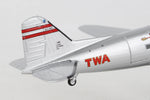 POSTAGE STAMP TWA DC-3 1/144