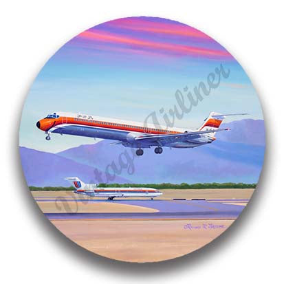 PSA DC9 by Rick Broome Magnets
