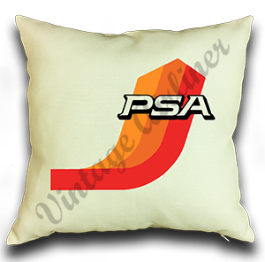 PSA 2 Color Logo Linen Pillow Case Cover