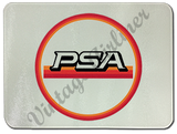 PSA Round Bag Sticker Glass Cutting Board