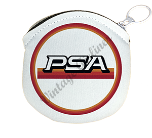 Pacific Southwest Airlines (PSA) Bag Sticker Round Coin Purse