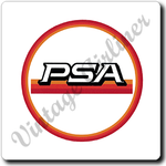 PSA Airlines Round Logo Square Coaster