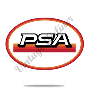 PSA Bag Sticker Round Coaster
