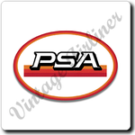 PSA Bag Sticker Square Coaster