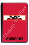 PSA Logo Red Passport Case
