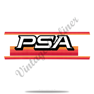 PSA Logo Bag Sticker Round Coaster