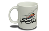 Pacific Southwest Airlines (PSA) DC-9 Bag Sticker  Coffee Mug