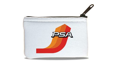 PSA 2 Color Logo Travel Poster Bag Sticker Rectangular Coin Purse