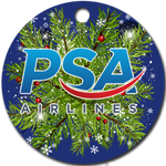 PSA Airlines Logo Ornaments