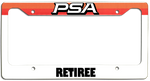 PSA Retiree - License Plate Frame