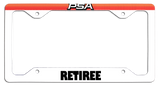 PSA Retiree - License Plate Frame
